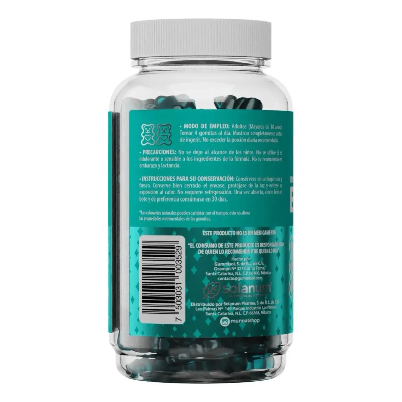 Solanum Belabear Biotina + Vitaminas 100 Gomitas Sfn