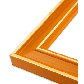 The Rusty Roof-Distressed Classic Burnt Orange-Solid Wood Picture Frame-5x7