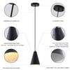Black Pendant Light for Kitchen light fixtures,Small Modern Industrial Chandeliers