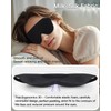 Hochoek Sleep Mask - Ventilate, Senseless, Ergonomics 3D, Side Sleeper