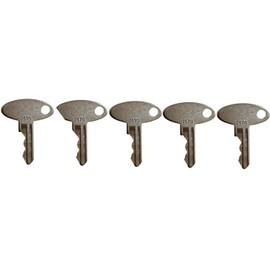 5pcs 1570 Ignition Keys compatible with Ford/New Holland Tractors 1210 1320 1520 1530 1620 1630 1715 1720 1725 1920 1925 2120 3415 L465 L554 L565 LS140 LS150 LS170 TC25 TC29 TC30 TC33 TC35