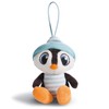 NICI 43972 Penguin Koosy 14 cm with Loop, Black