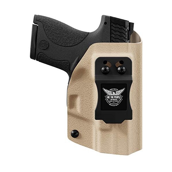 We The People Holsters - Tan - Right Hand - IWB Holster Compatible with Glock 17 22 31 w/ Streamlight TLR-1/1S/HL Light
