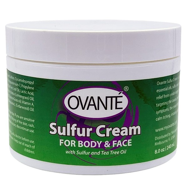 Sulfur Skin Cream (8 oz. 240 mL)