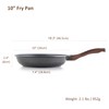 SENSARTE Nonstick Frying Pan Skillet, Swiss Granite Coating Omelette Pan,