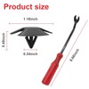 50pcs Hood Insulation Retainer Clips with 1pc Fastener Remover -