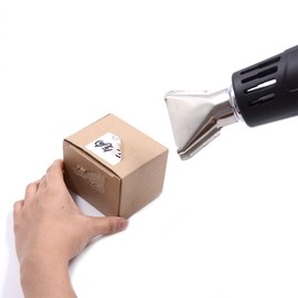 8 Pieces Heat Gun Nozzle Kit, Stainless Steel Heat Gun Nozzles, Nozzle Diameter is 35-42 mm, Heat Heater Blower Tip, Hot Air Gun Attachment, for Heat Guns with 1500-2000W