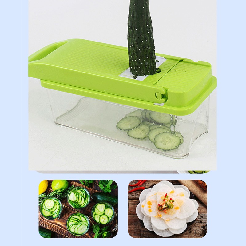 Vegetable Cutter Manual Potato Chopper Vegetable Grater Fruit Food Slice