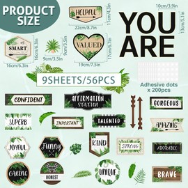 Bulletin Board Decoration Plant Farmhouse Welcome Bulletin Board Decor Set Postive Inspirational Motivational Cutouts Posters Kit Classroom School Office Affiramation Station Teachers Supplies