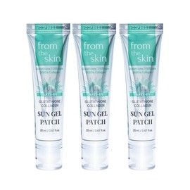 From The Skin 프롬더스킨 글루타치온 콜라겐 선젤패치 20g 3개 From The Skin Glutathione Collagen Sun Gel Patch 20g 3 Pieces
