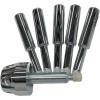 MOUNT 5 Spoke Gun Safe Handle Chrome Heavy-Duty Handle Gun