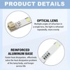 Pack of 4 LED Light Strips for Rongsheng/Hisense Refrigerator, Light