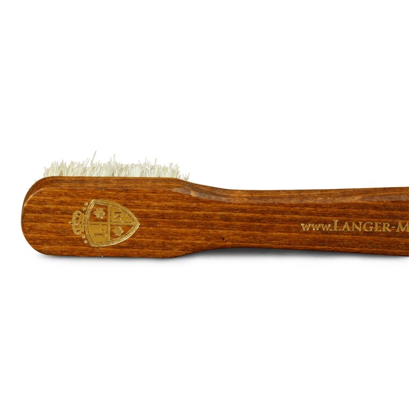 Langer & Messmer Shoe Frame Frame 100% Horsehair Brush –