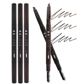 Beloved Edgeline Triangle Auto Eyebrow Pencil (Choose 1) / Dark Gray Brown Natural Eyebrow Pencil / 비러브 엣지라인 삼각 오토 아이브로우 택1 다크 그레이 브라운 자연스러운 눈썹펜슬