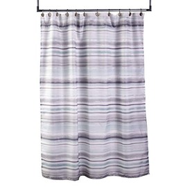 SKL HOME by Saturday Knight Ltd. Water Stripe Shower Curtain, 70x72, Aqua