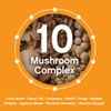 Earthiva Mushroom Complex Supplement | 60 Capsules | 10-in-1 Blend
