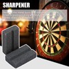 ASelected 12 Pack Dart Sharpener, V-Sharp Sharpening Stone Darts Sharpener