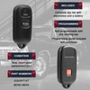 2X USARemote Keyless Entry Remote Car Key Fob Control 2-Button