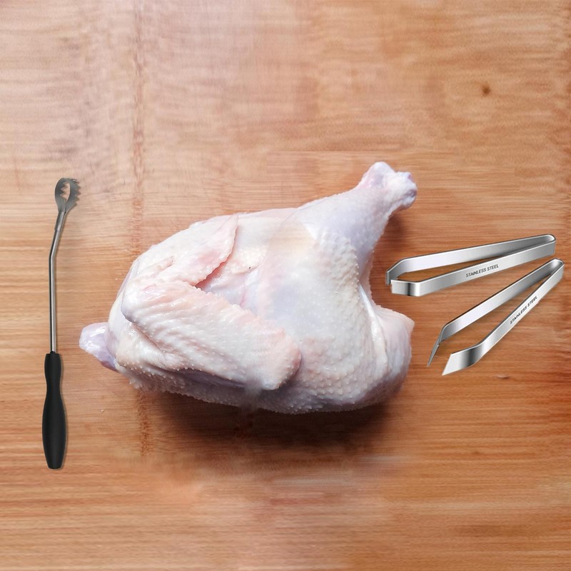 CNQLIS Lung Remover Tool for Easy Evisceration of Poultry Lungs