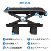 SPM-LFARR-LB Armrest Cushion, Height Adjustable, Post-Mounted Armrest, Chair with Cushion,