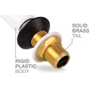 Toilet Cistern Fill Valve, Inlet Valve, Float Valve 1/2" Brass