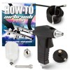 PointZero Trigger-Style Single-Action 2cc Gravity-Feed Airbrush Set - .3 mm