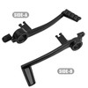 CADUFUELLY Rear Brake Foot Pedal Lever, Replacement for Suzuki GSXR