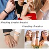 Matching Bracelets for Him and Her - Long Distance Couple