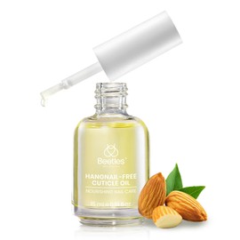 Beetles Cuticle Oil for Nail 15ml Almond Fragrance Nail Oil Care, Vitamin E for Nail Growth and Strengthens Cuticles Natural Sweet Almond Moisturizes and Conditions Skin DIY Home Nail for Women