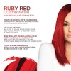 Celeb Luxury Gem Lites Colorwash: Ruby Red, Color Depositing Shampoo,