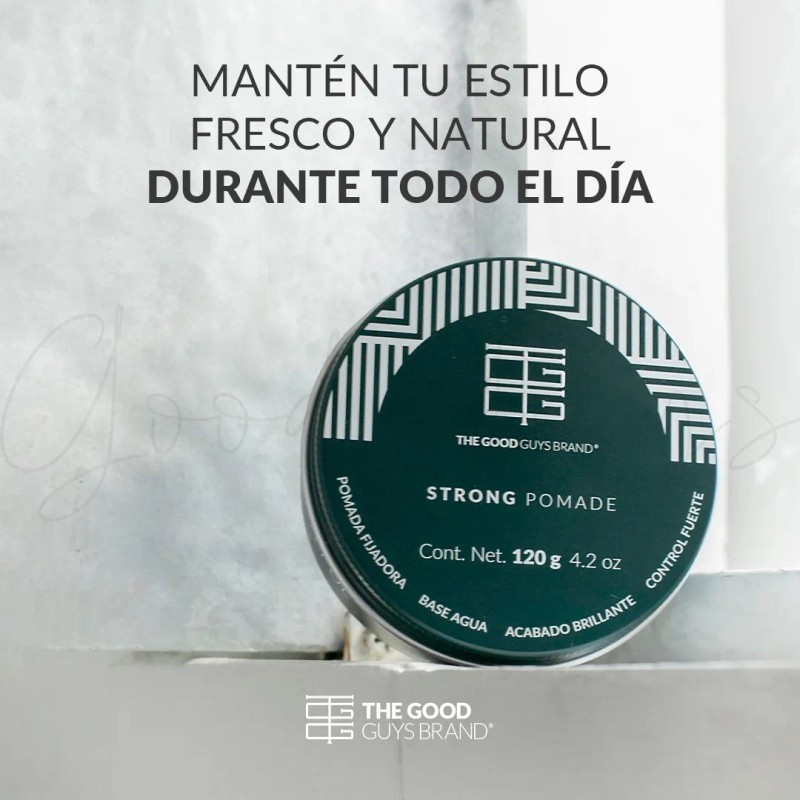 Cera Para Cabello The Good Guys Brand Strong Pomade 120g