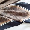 AIKOO Scarf, Women's, Hair Ornament, Silk, Leopard Print, Office, Thin,