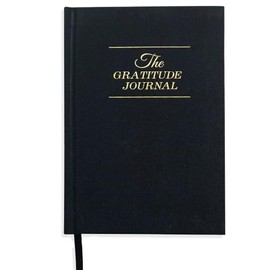 Suithink Black Gratitude Journal 5 Minute Journal for Invest Few Minutes a Day to Develop Thankfulness, The Five Minute Gratitude Journal 20204 Undated Daily Guided Diary with Prompts for Women Men