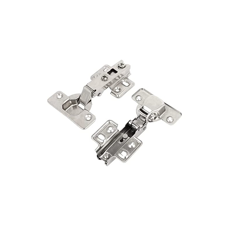 5 Pares Bisagra Bidimensional Recta 35mm Cobertura Completa 110 Grados
