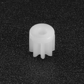 uxcell 50pcs Plastic Gears 8 Teeth 082A Reduction Gear Plastic Worm Gears for RC Car Robot Motor