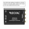 Recoil LOC4 Four Channel Speaker Cable to RCA adjustable Line