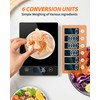 Digital Kitchen Scales 10 kg Glass Digital Scales Electronic Household