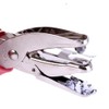 1 Hole Paper Punch with Pink Grip Hole Puncher for