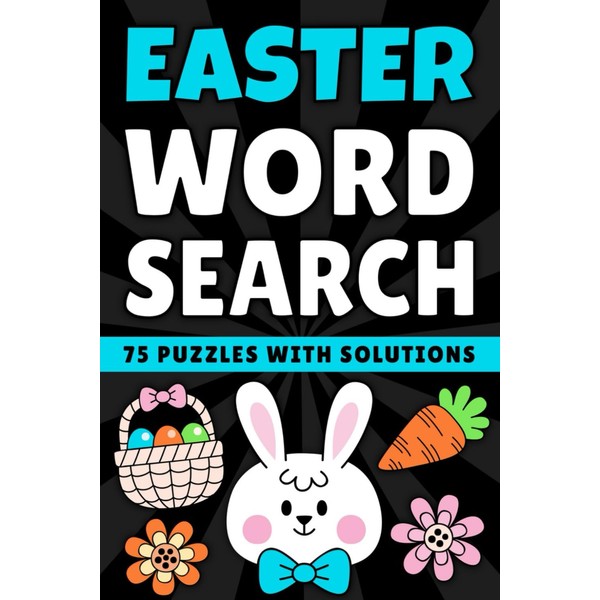 Easter Basket Stuffers: Easter Word Search Large Print: Funny Easter