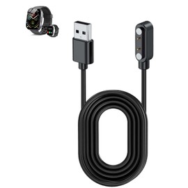 YAJOJO Smartwatch Charger Cable for Cillso T80 smartwatch,Replacement Magnetic USB Charger for Cillso T80 Smartwatch,High Speed Safe Charger,3.3ft / USB Type A