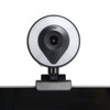 Webcam Full HD Computer Live Recording Touch Dimming Camera with