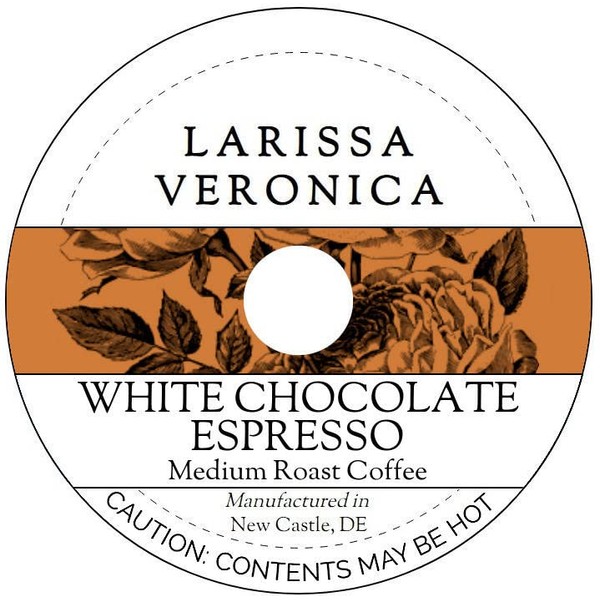 White Chocolate Espresso Medium Roast Coffee (Single Serve K-Cup Pods)