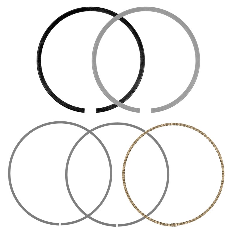Caltric Cylinder Piston Ring for Kawasaki Brute Force 650 KVF650