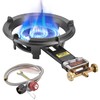ARC Outdoor Propane Burner Stove, 13" Single Propane Burner, Cast