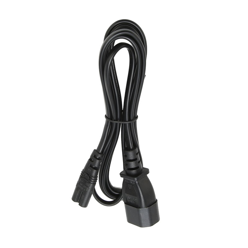 IEC320 C14 to C7 Cord Male to Female Power Adapter
