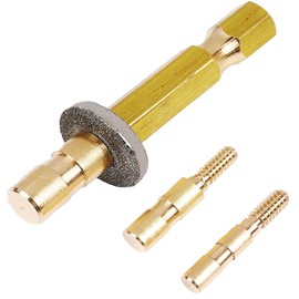 XENVOXI Arrow Squaring Tool, Precision Bow Tuning, Arrow Saw, Flat-Grinding Machine Set, Gold