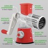Nutrichef 3 in 1 Cheese Grater & Shredder | Strong