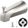 Tub Spout with Pull Down Diverter – Slip-Fit Bathtub Faucet