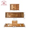 XcE Foldable Bathtub Tray Expandable to 105cm for Luxury Bath,