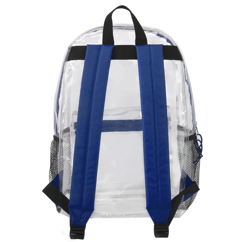 Trail maker Clear Backpack With Reinforced Straps For Security &